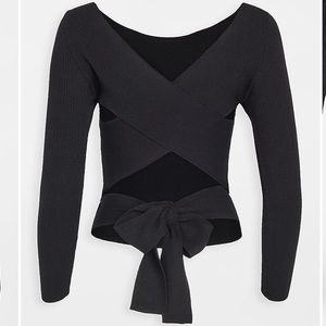 LAST CHANCE - 525 Tie Back Knit Top